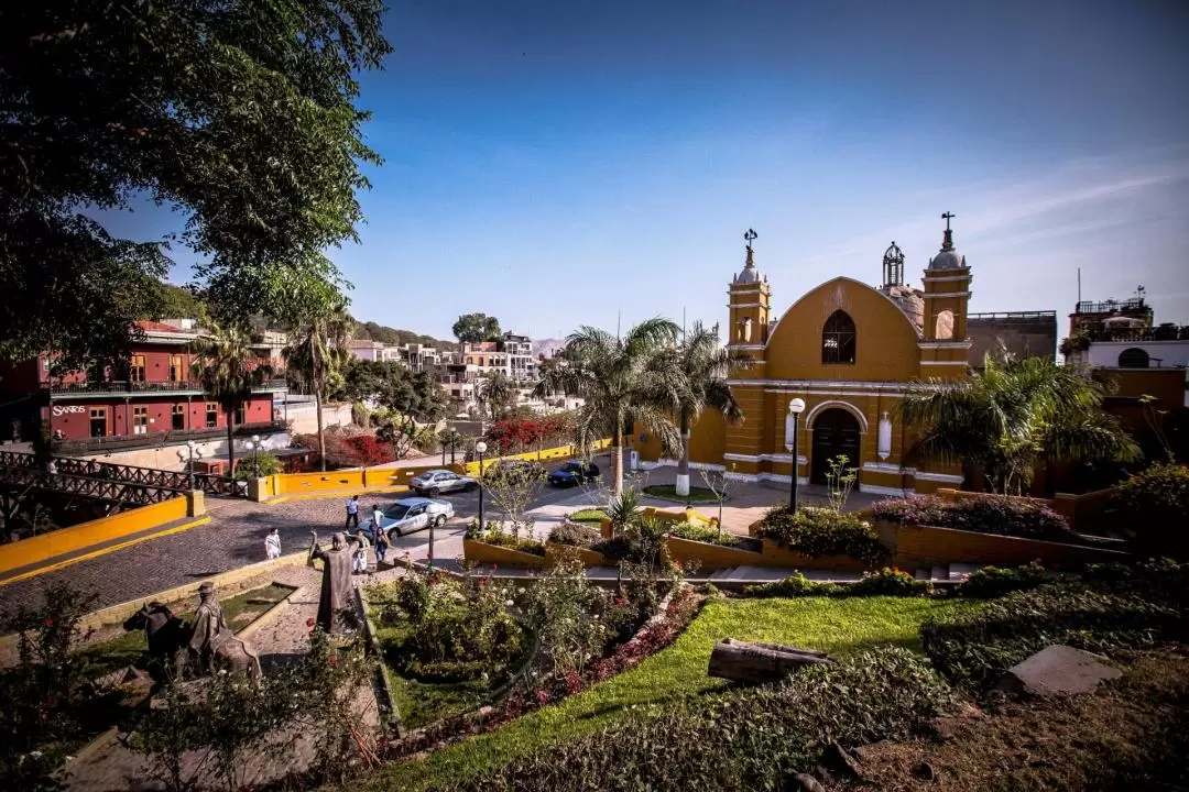 Pachacamac Ruins & Barranco Half Day Tour in Peru