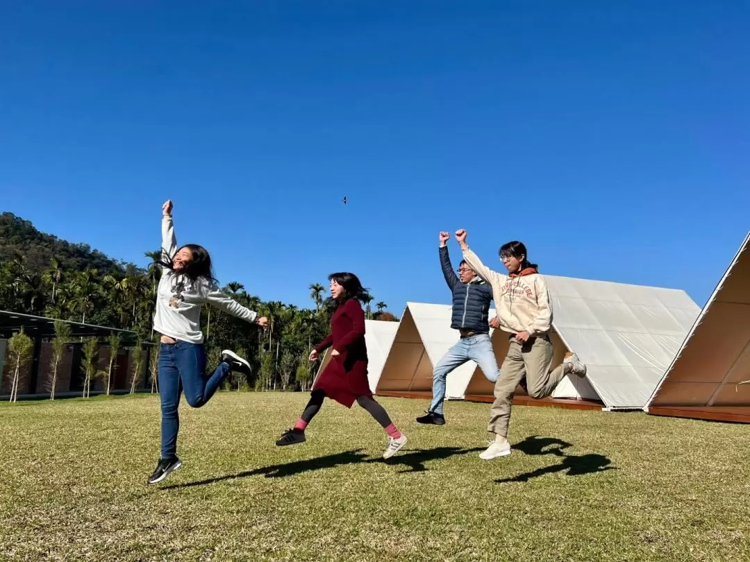 南投露營｜日月潭村自然Glamping｜免裝備懶人露營體驗	