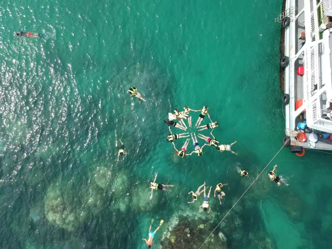 ブーム島・ガムギ島・メイラット島 3島めぐり日帰りボートツアー