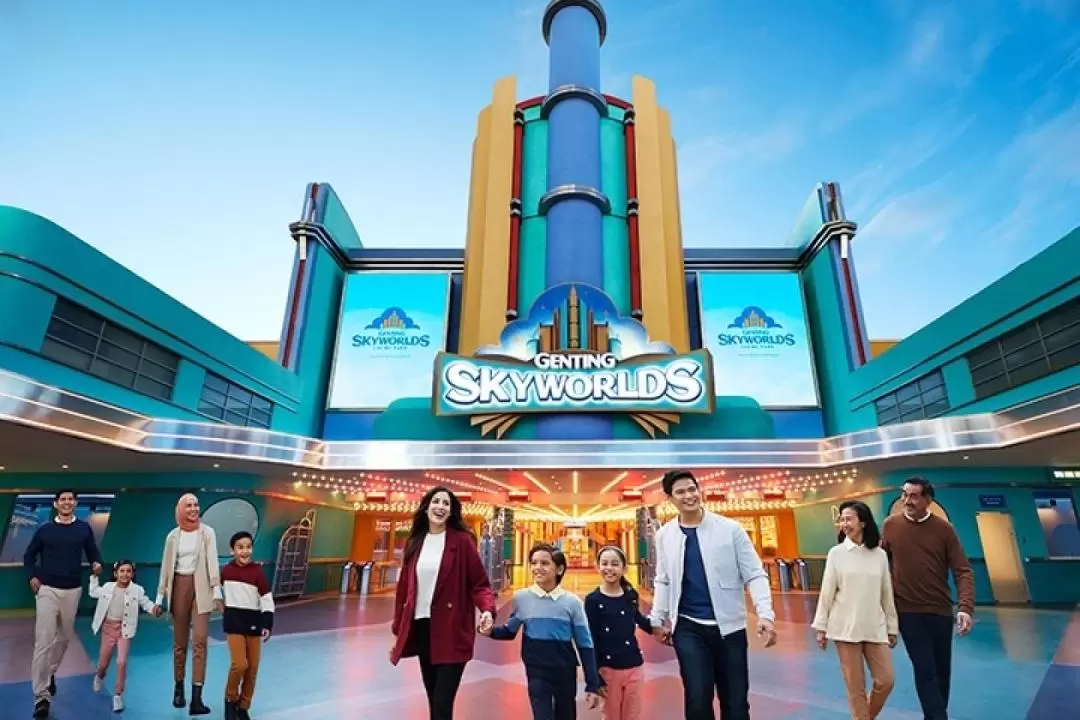 Genting SkyWorlds Theme Park Ticket with Transfer from Kuala Lumpur