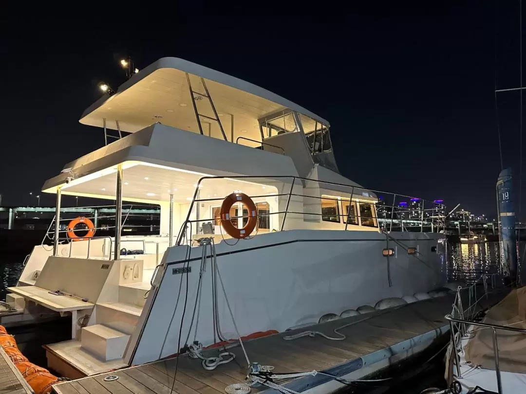  Busan Night Yacht Tour with Gwangalli Drone Light Show