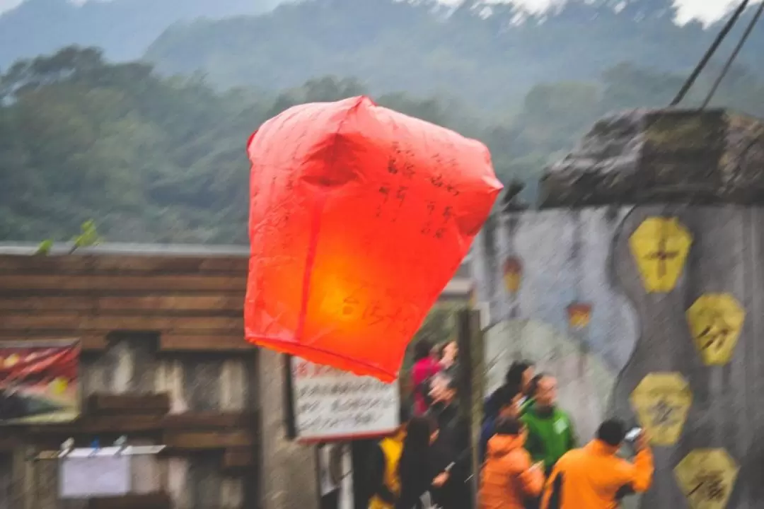 Sky Lantern Prayer Experience at Shifen Old Street by MyProGuide