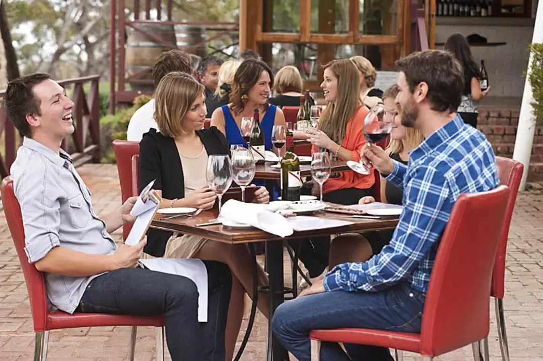 The Blending Bench and Degustation with Wine Pairing at d'Arenberg