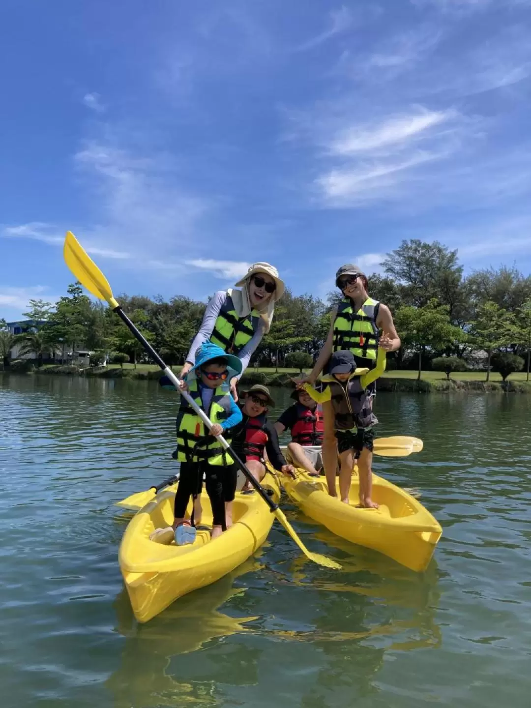 台南｜SUP立槳體驗｜漁光島・台江國家公園・四草舟屋