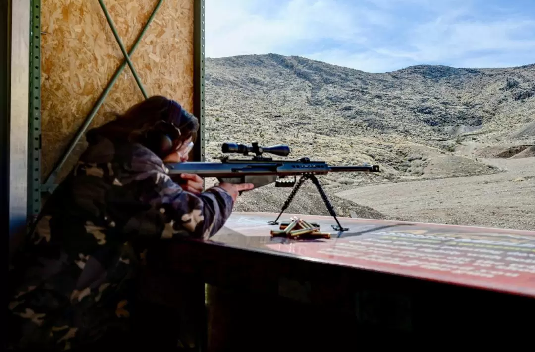 Sniper Experience Outdoor Shooting at Adrenaline Mountain Las Vegas