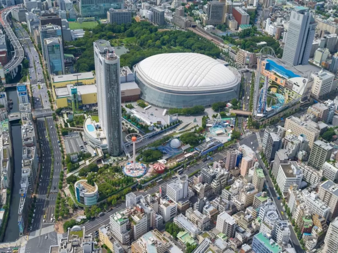 東京巨蛋城遊樂園5項設施體驗門票