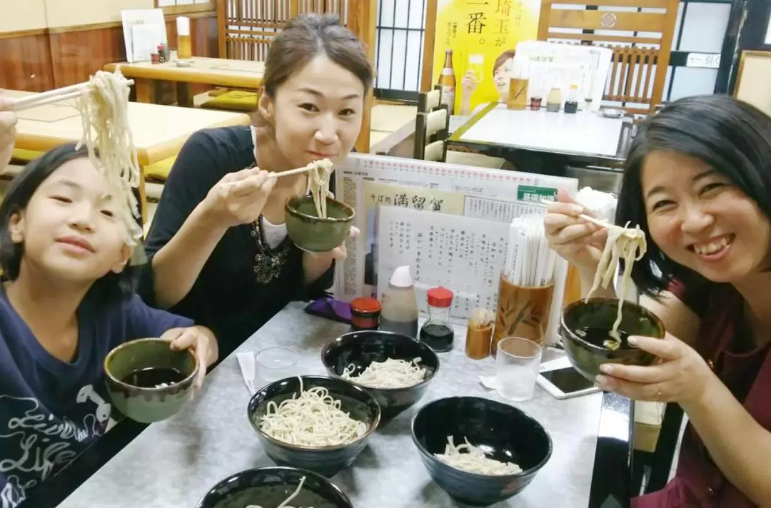 Soba Making Experience in Saitama