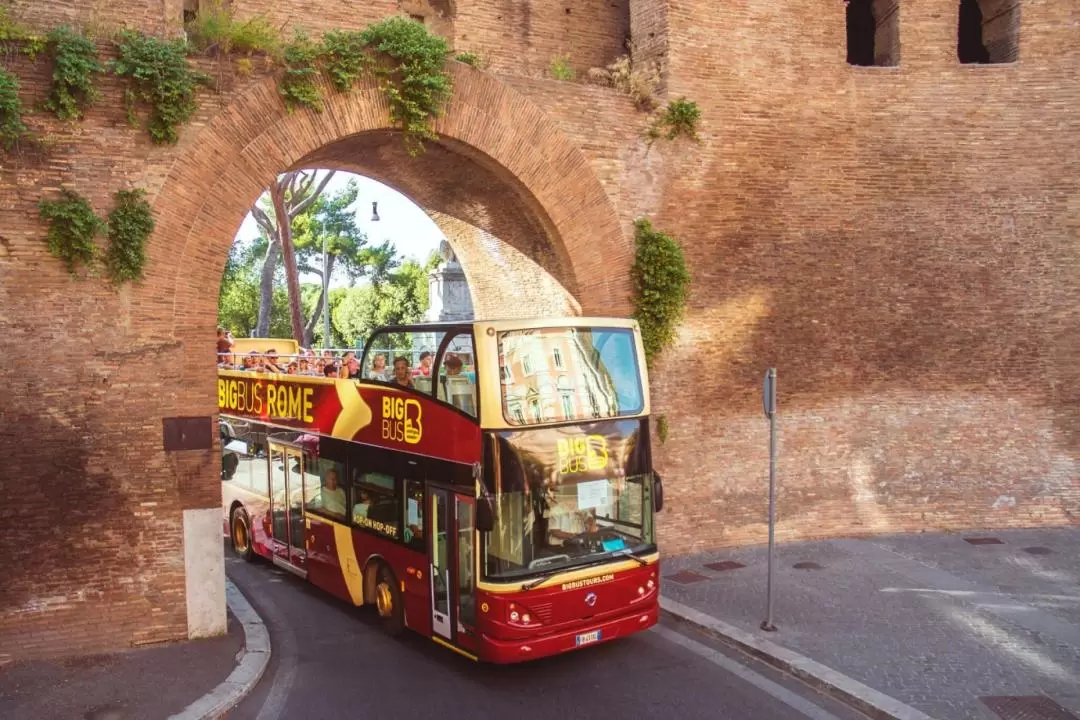 羅馬Big Bus隨上隨下觀光巴士（敞篷）