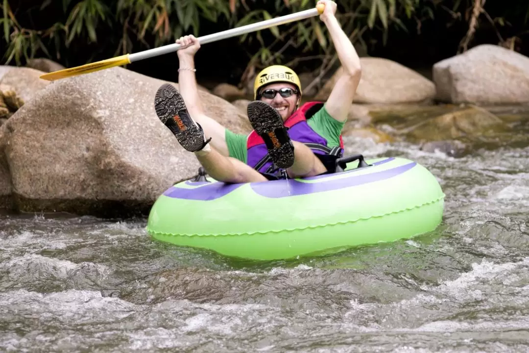 River Tubing or Waterfall Abseiling Experience in Gopeng, Perak