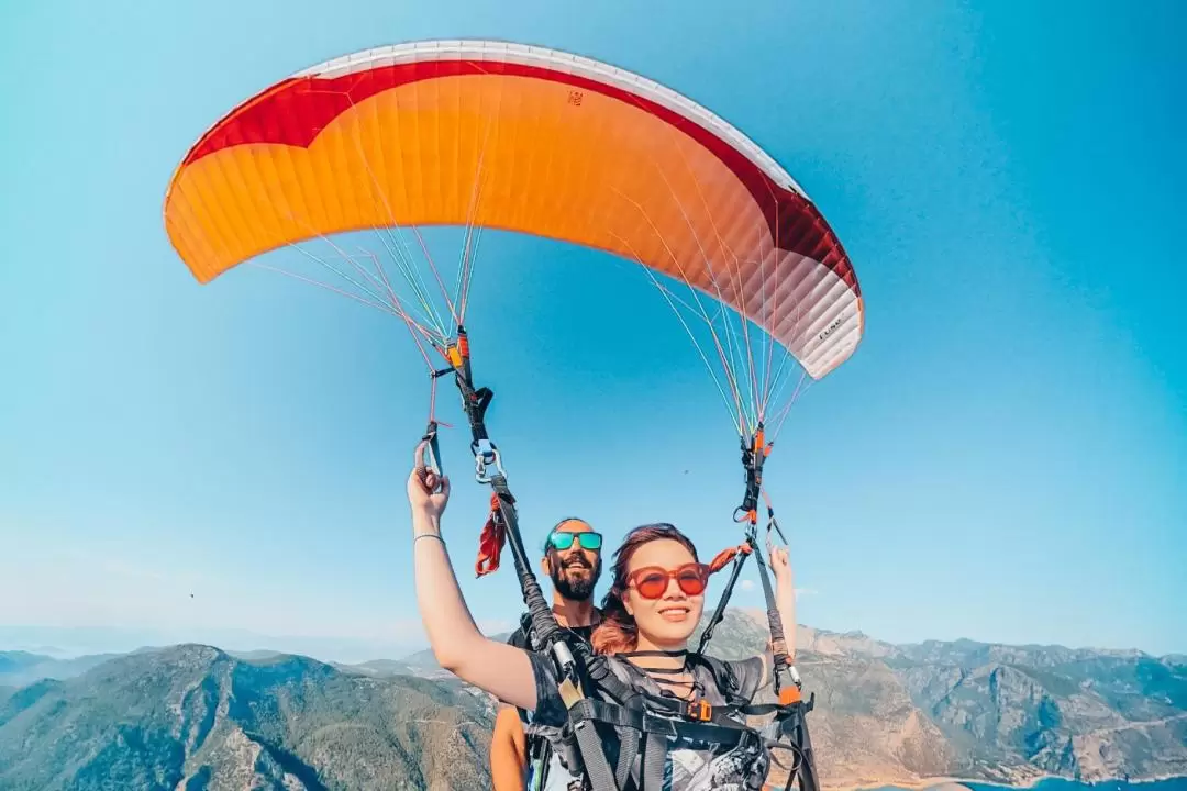 Tandem Paragliding Experience in Oludeniz with Hotel Transfers