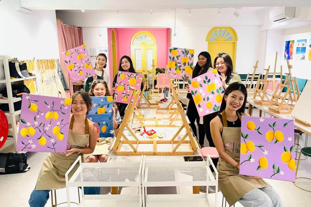 新加坡Art Jamming藝術體驗課（贈送飲品 & Photobooth）