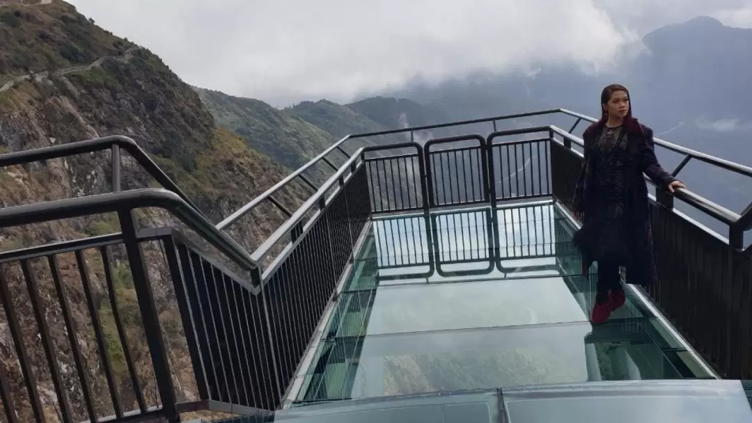 Sapa Silver Waterfall and Cloud Dragon Skywalk Private Tour