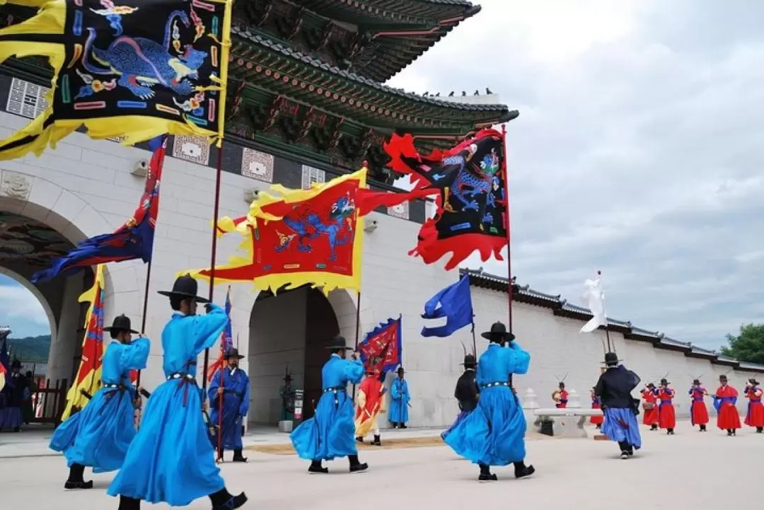 Cheongwadae Blue House + Gyeongbok Palace Walking Tour 