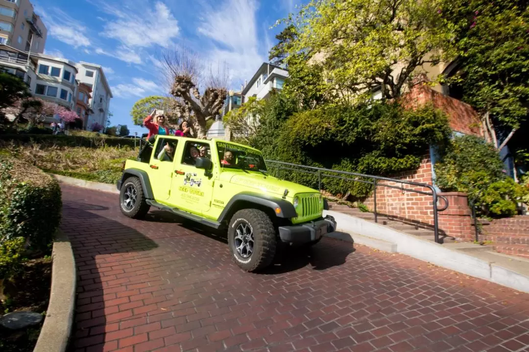 Private San Francisco City Tour in Open-air Jeep