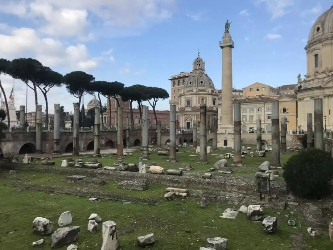 Trajan Markets and Fori Imperiali Museum entrance