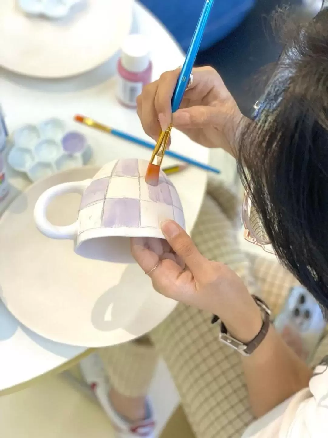 Pottery Painting Workshop in Petaling Jaya by Happy Hour Club Cafe & Workshop