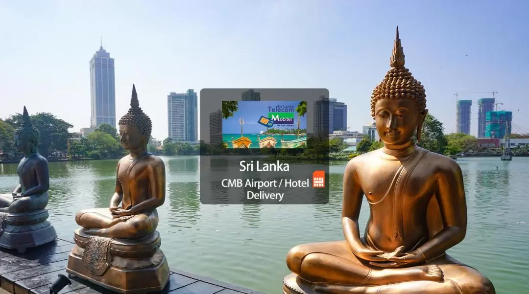 斯里蘭卡4G上網SIM卡（班達拉奈克國際機場領取 / 酒店宅配到府）