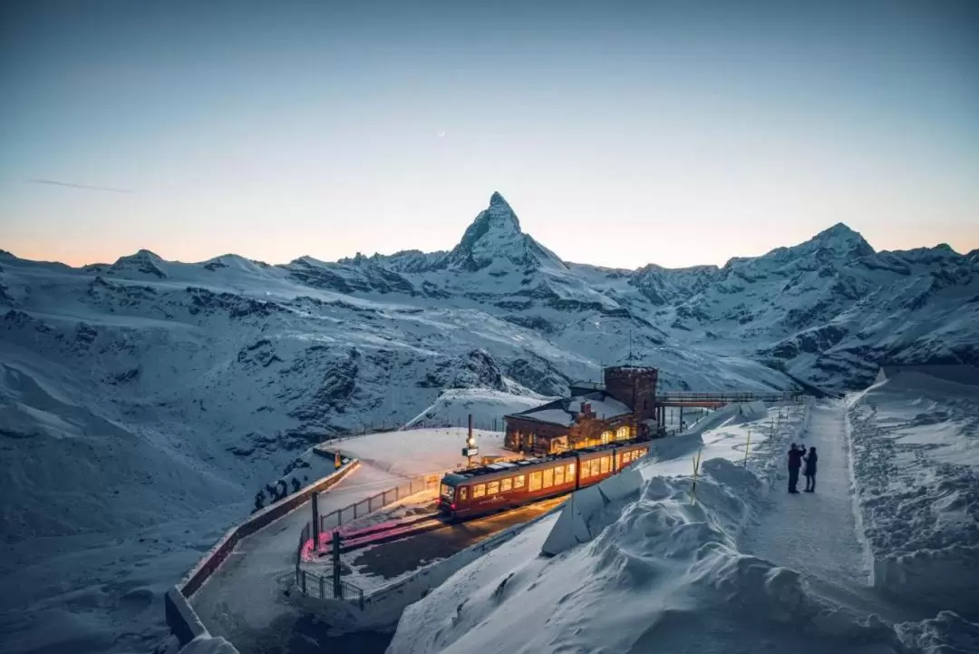 Gornergrat Railway ticket with Priority Boarding from Zermatt to Gornergrat 