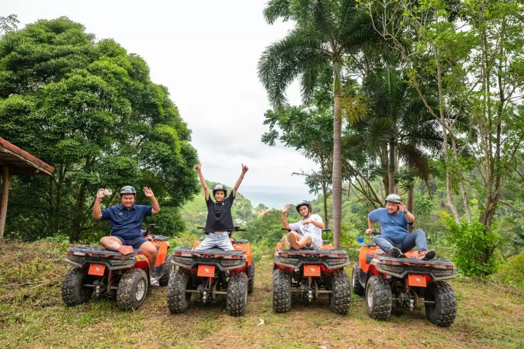 普吉島芭東綠山 ATV 越野車體驗