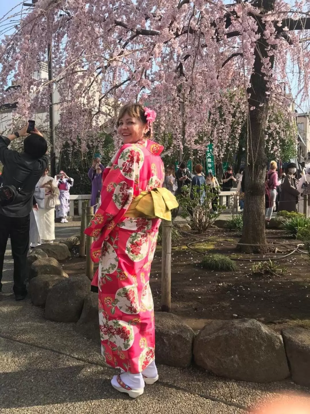 Plus Size Kimono Rental in Tokyo 
