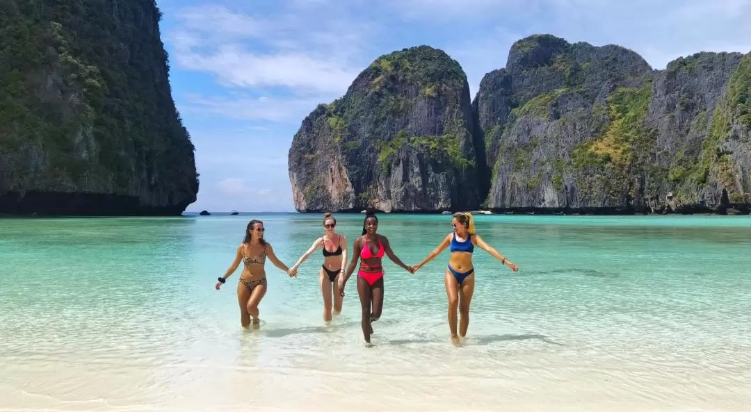 From Koh Lanta: Day Trip to Phi Phi with Transfer and Private Longtail Tour