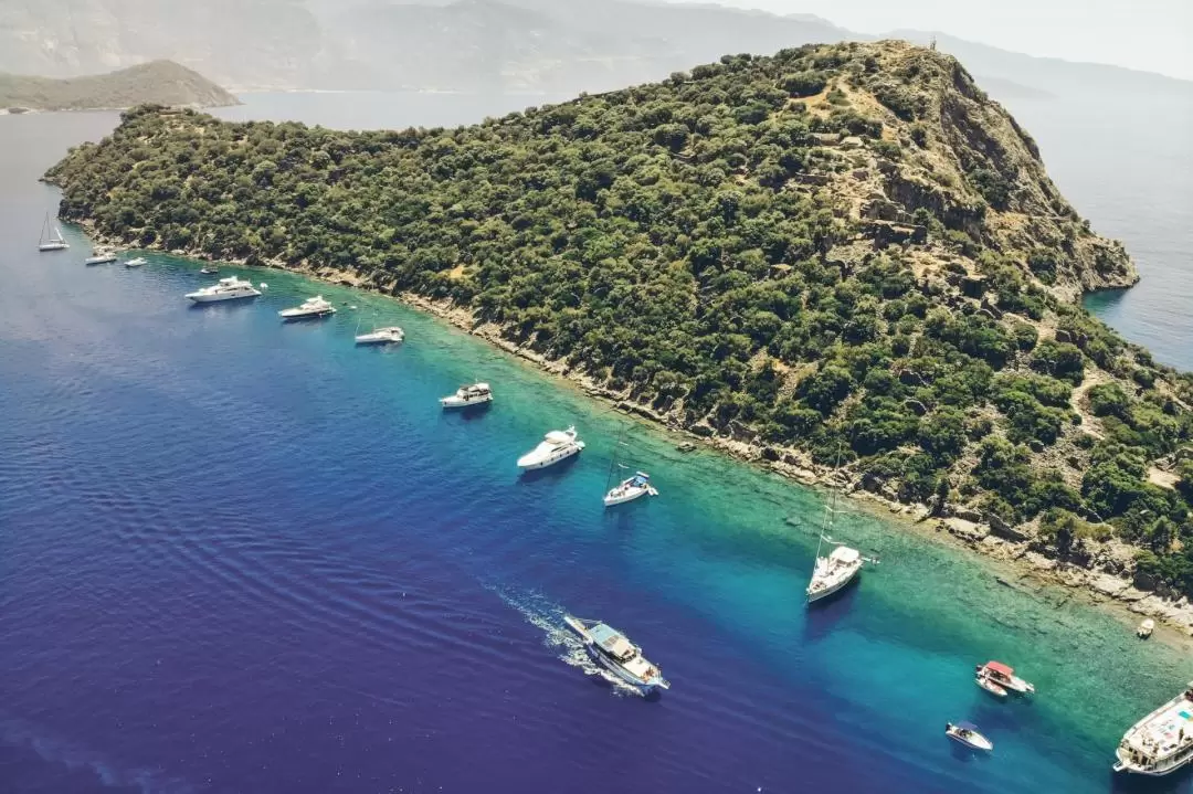 Butterfly Valley Tour & St. Nicholas Island Cruise in Oludeniz