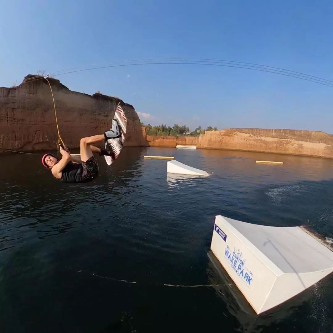 清邁Canyon Wake Park滑水體驗