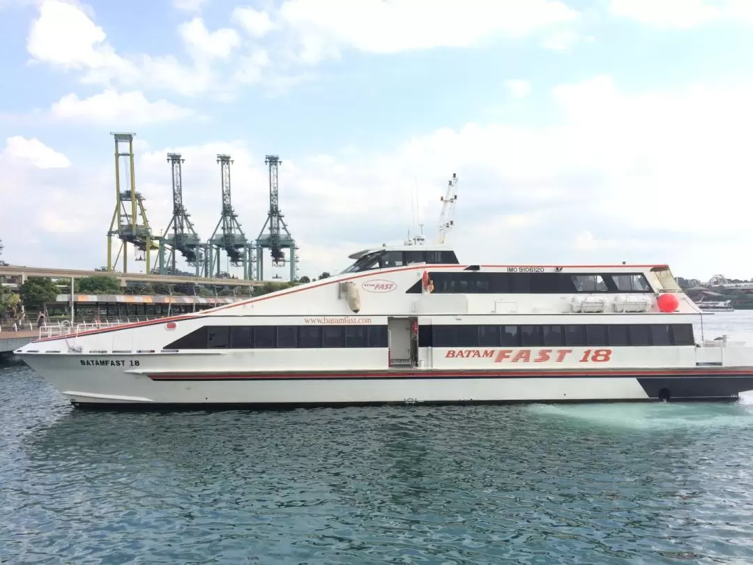 Singapore Tanah Merah Terminal - Batam Ferry