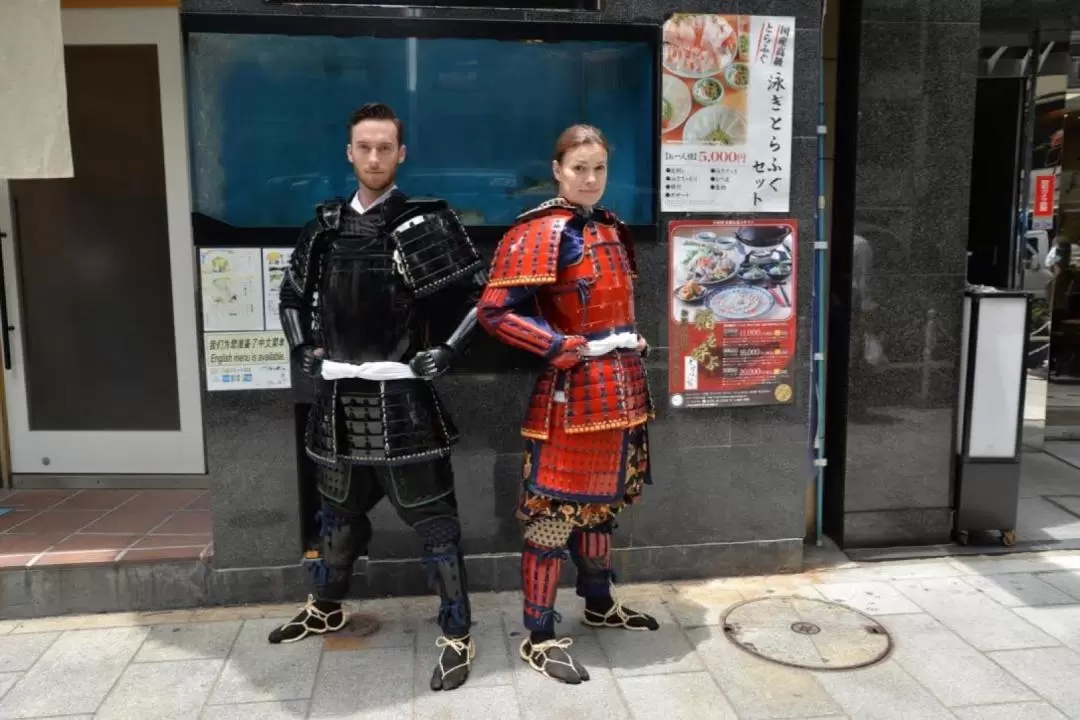 東京日本武士攝影體驗