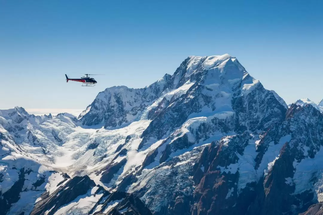 Aoraki Mt Cook Scenic Helicopter Flights with Alpine or Snow Landing