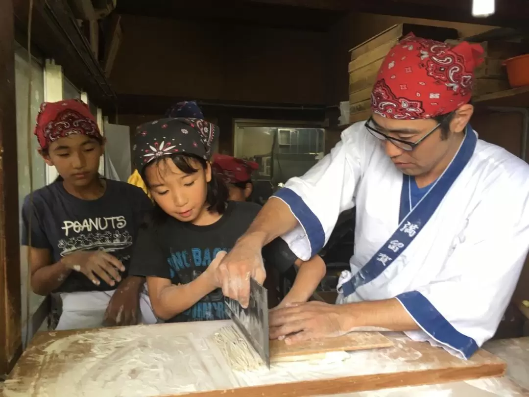 Soba Making Experience in Saitama