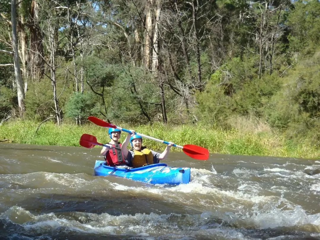 Yarra River White Water Kayaking & Abseiling in Warrandyte