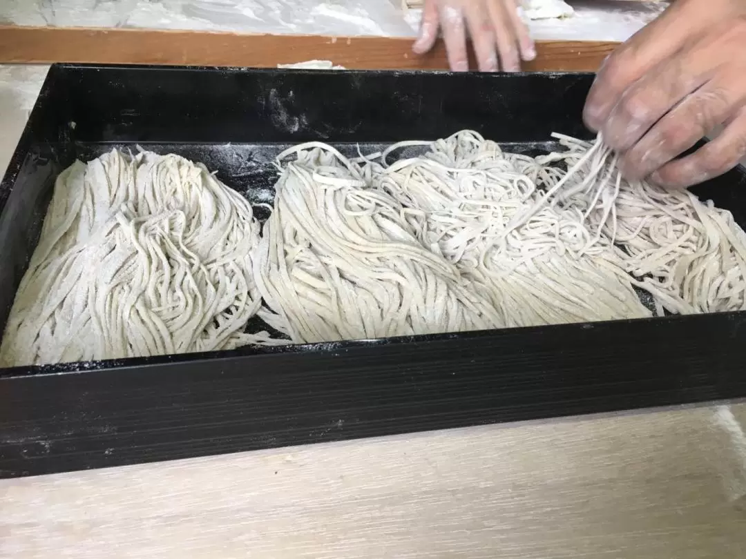 Soba Making Experience in Saitama