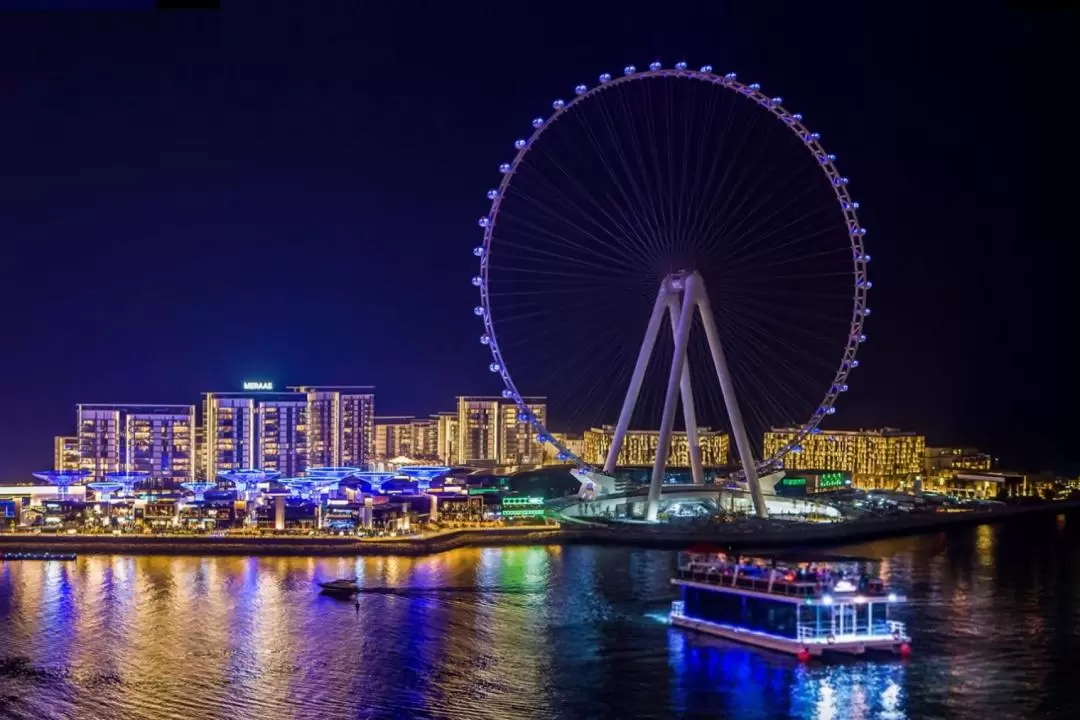 Ain Dubai Houseboat Experience in Dubai