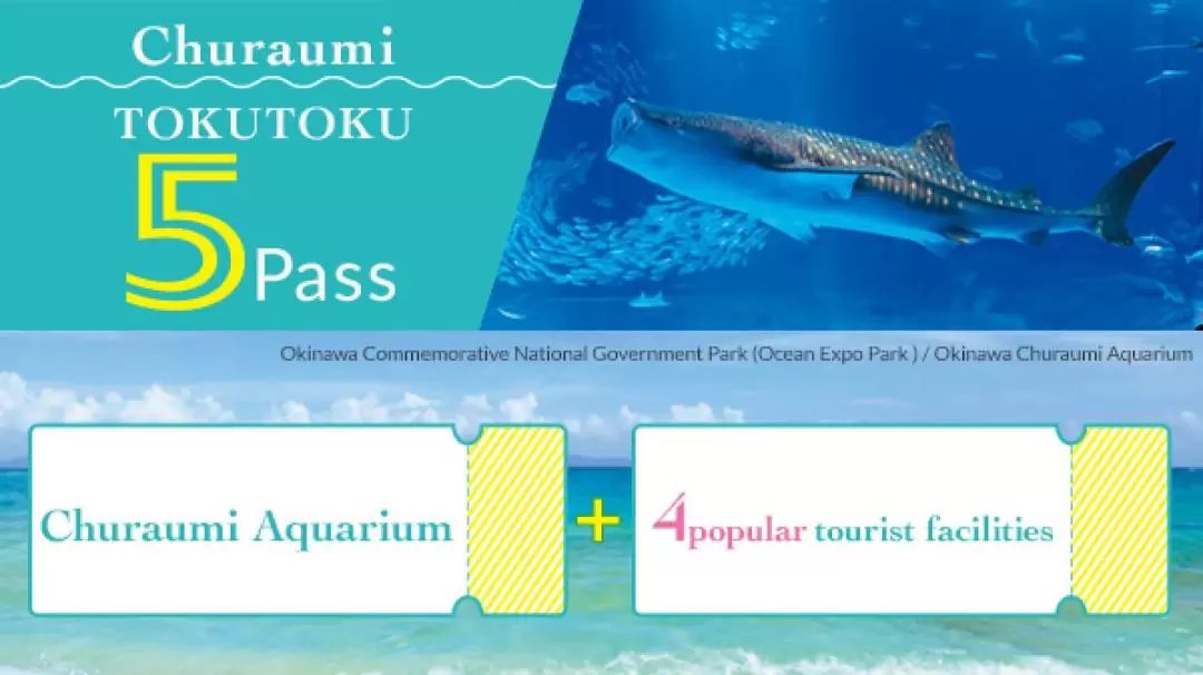  沖繩美麗海水族館五合一套票
