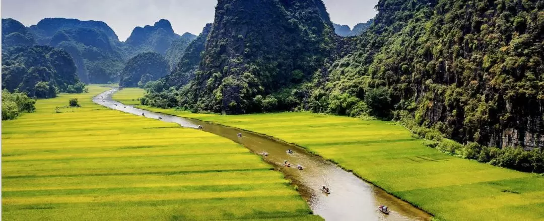 Hoa Lu, Tam Coc, and Bich Dong Tour from Hanoi