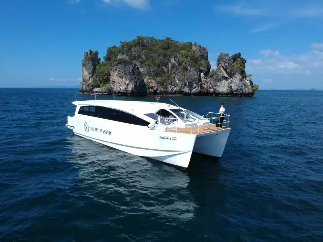 ピピ島・マヤ島・カイ島 プレミアムスピードカタマラン船ツアー（プーケット発）