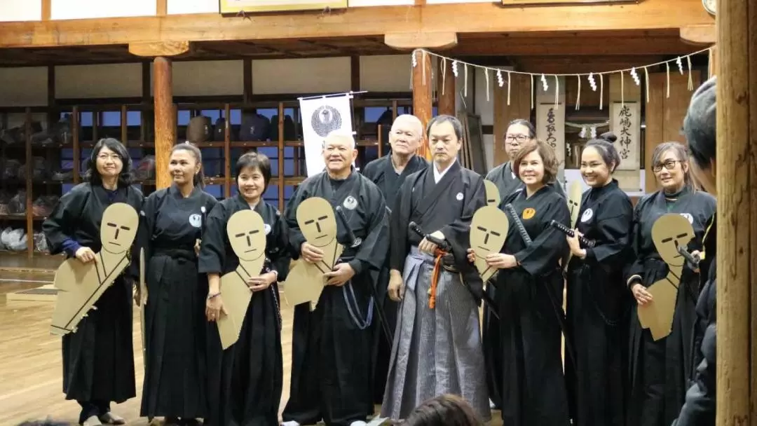 SAMURAI Experience Mugai Ryu Iaido in Tokyo