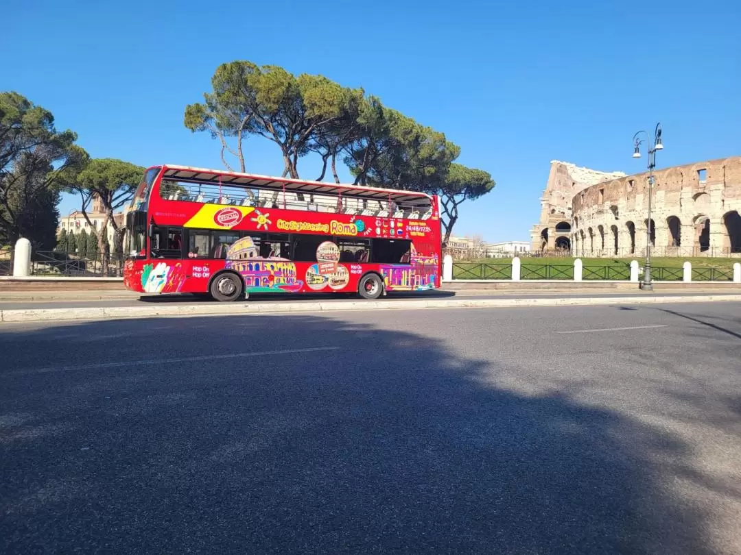 Rome Hop-On Hop-Off City Sightseeing Bus Tour