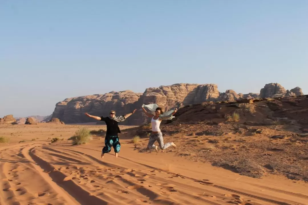 Bedouin Jeep Experience in Wadi Rum Desert from Aqaba