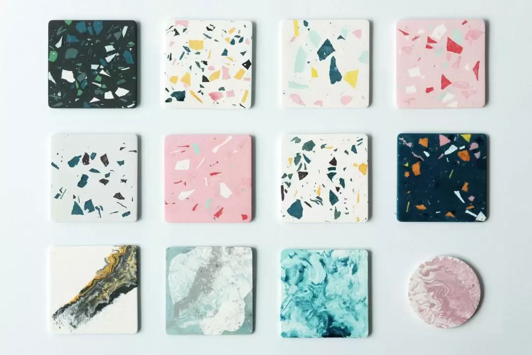 Create Your Own Terrazzo Tray or Coaster at Concrete Everything