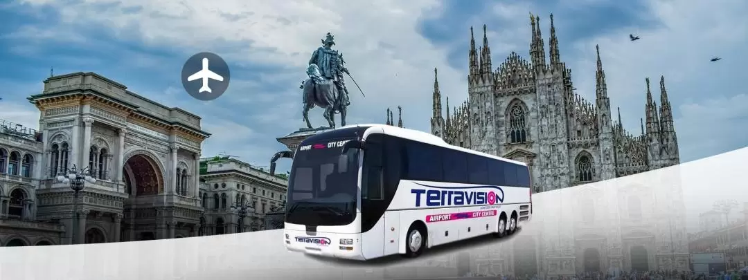 밀란 말펜사 공항 - 밀라노 버스 티켓 by Terravision