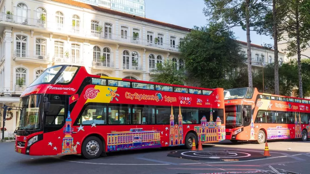 Ho Chi Minh City Sightseeing Double-Decker Bus Ticket by City Sightseeing