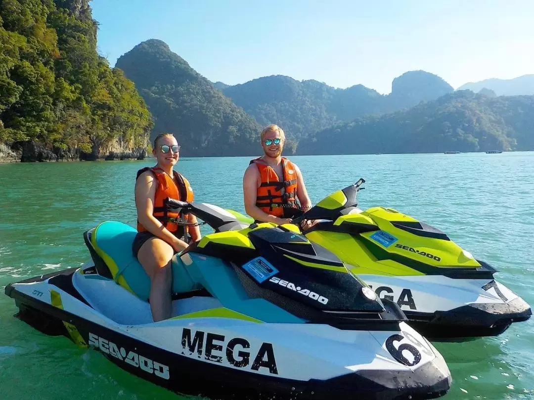 Jet Ski Fun Island Hopping Tour in Langkawi by Mega Water Sports