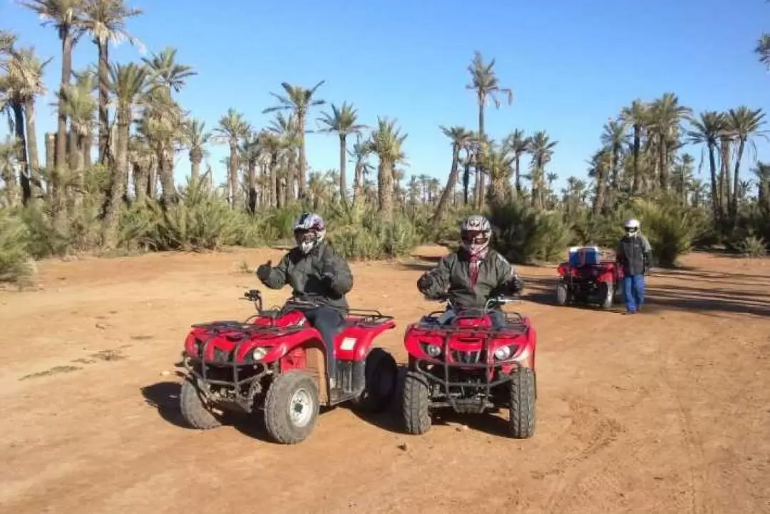 馬拉喀什2小時沙漠越野車＆騎駱駝體驗
