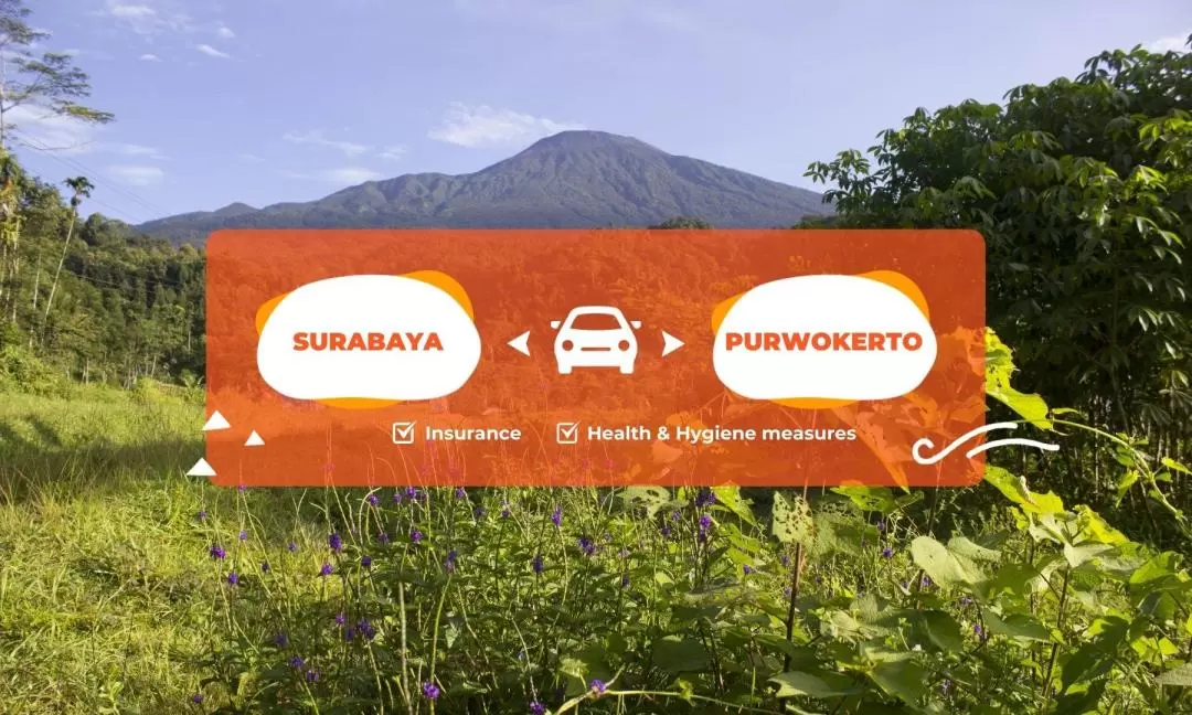 Surabaya Intercity Private Transfer to Purwokerto