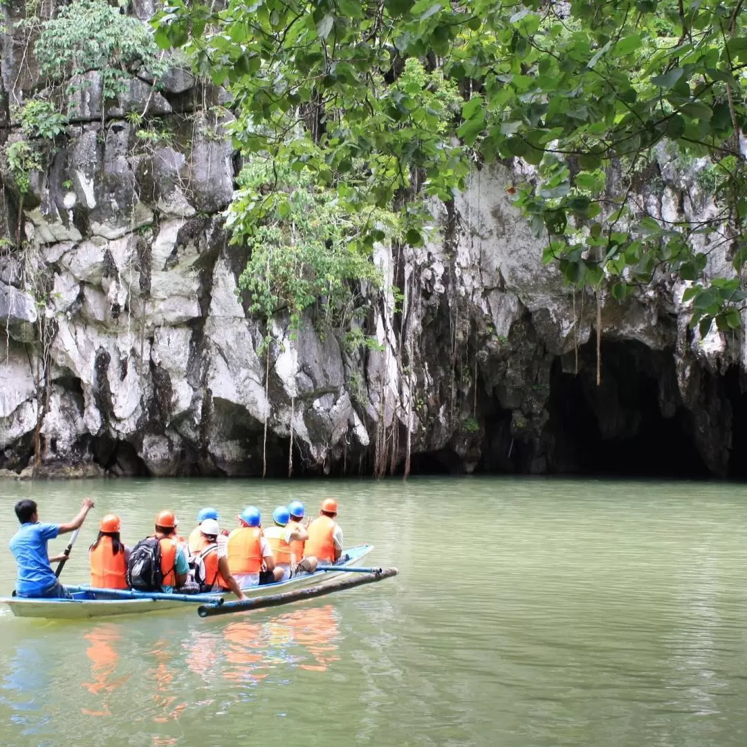 Puerto Princesa Underground River Tour and Ugong Rock Adventure with Zipline