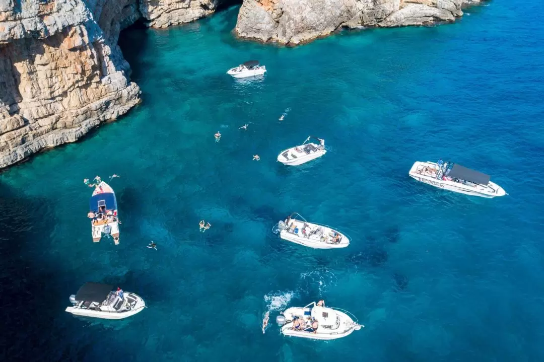 Our Lady of the Rocks and Blue Cave Boat Tour from Kotor