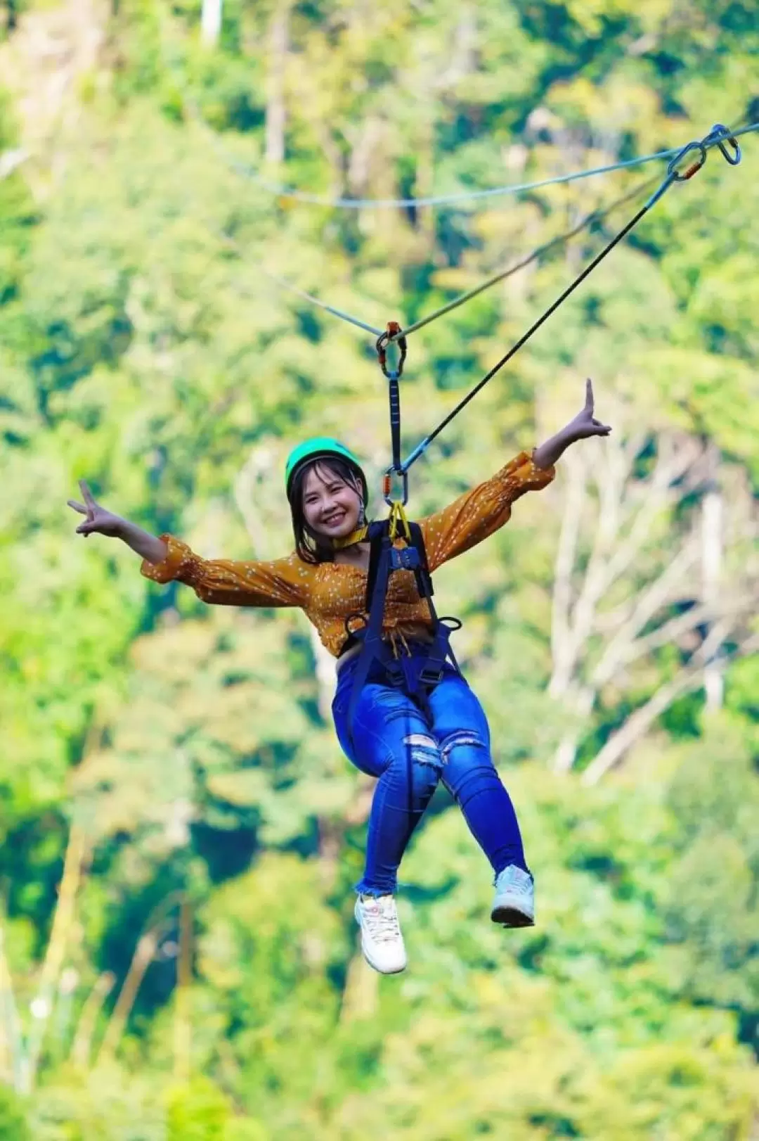 清邁金剛微笑滑索體驗（Kingkong Zipline）