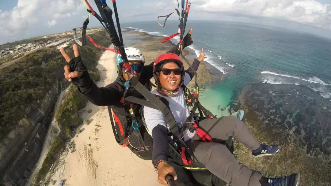 Paragliding Adventure at Timbis Beach